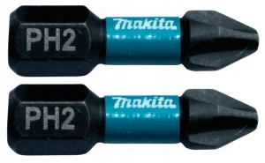 Makita B-63616 – bity udarowe Impact Black PH2 50 mm – 2 szt. | Profesjonalne końcówki do zakrętarki