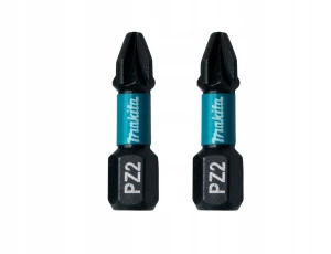 Makita B-63644 – bity udarowe PZ2 25 mm Impact Black 2 szt. | Profesjonalne końcówki do zakrętarki