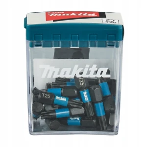 Makita E-12398 – bity udarowe Torx T25 25 mm IMPACT BLACK 25 szt. | Profesjonalne końcówki do zakrętarki