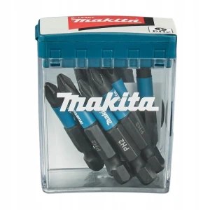 Makita E-12407 – bity udarowe PH2 50 mm IMPACT BLACK 10 szt. | Profesjonalne końcówki do zakrętarki
