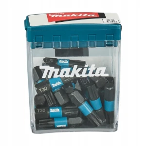 Makita E-12653 – bity udarowe Torx T30 25 mm IMPACT BLACK 25 szt. | Profesjonalne końcówki do zakrętarki