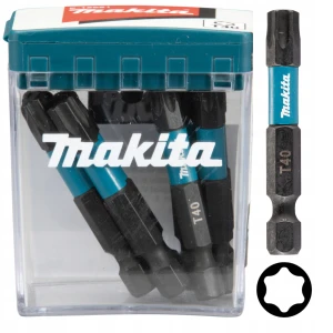 Makita E-12681 – bity udarowe Torx T40 50 mm IMPACT BLACK 10 szt. | Profesjonalne końcówki do zakrętarki