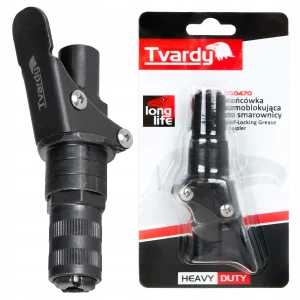 TVARDY T00470 – końcówka samoblokująca do smarownicy Heavy Duty | Szybkozłącze do kalamitek