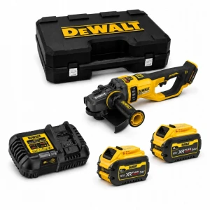 DeWALT DCG460T2 – szlifierka kątowa akumulatorowa 230 mm 54V XR FLEXVOLT 3000W + 2×6,0Ah + DCB116 + walizka