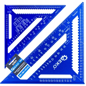 Geko G29071 – kątownik stolarski budowlany 300 × 300 × 430 mm | Grubość 4 mm