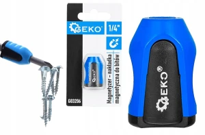 GEKO G03206 – magnetyzer do bitów 1/4" | Nakładka magnetyczna do końcówek wkrętakowych