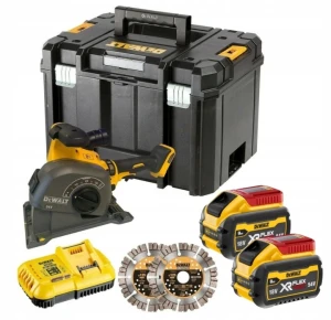 DeWalt DCG200X2 Bruzdownica akumulatorowa 54V XR FLEXVOLT 125 mm 2x9Ah TSTAK