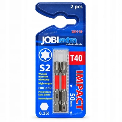 JOBIextra-X0119-Bity-udarowa-IMPACT-przemyslowe-T40-50MM-HRC59-2-elementy-Marka-JOBIextra.jpg