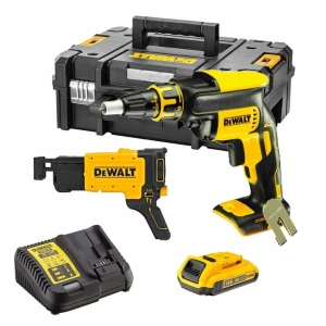 DeWalt DCF620D1K Wkrętarka do płyt G-K 18V XR + magazynek DCF6202 + 1x2,0 Ah