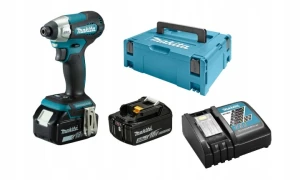 MAKITA DTD157RFJ - Zakrętarka udarowa 18V LXT BLDC 140 Nm 2x3,0Ah w walizce MAKPAC typ 2