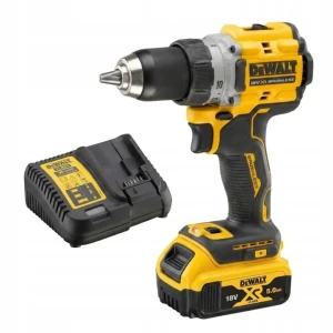 DeWALT DCD800P1 - Wiertarko-wkrętarka akumulatorowa 18V XR 90 Nm BLDC z akumulatorem 5,0Ah